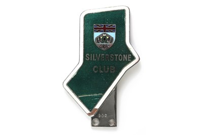 Lot 221 - Silverstone Club Member’s Car Badge, c1950s