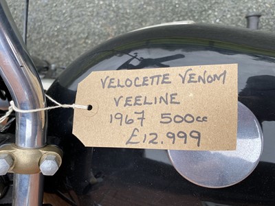 Lot 113 - 1967 Velocette Venom V-Line