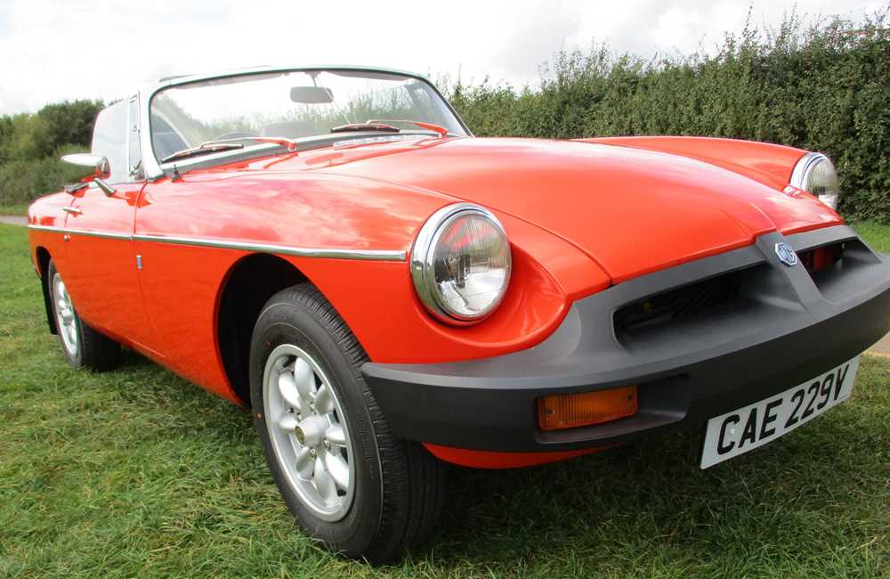 Lot 323 - 1980 MG B Roadster