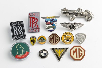 Lot 369 - A Small Collection of Twelve Lapel Badges