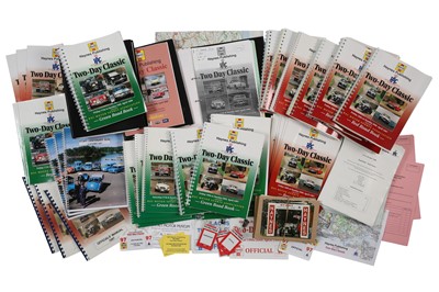 Lot 102 - Haynes Two-Day Classic Rally Paperwork