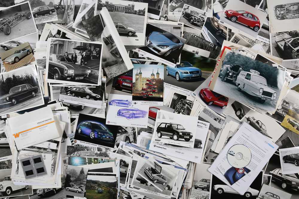 Lot 1 - Large Quantity of Post-War Motoring Press Photographs