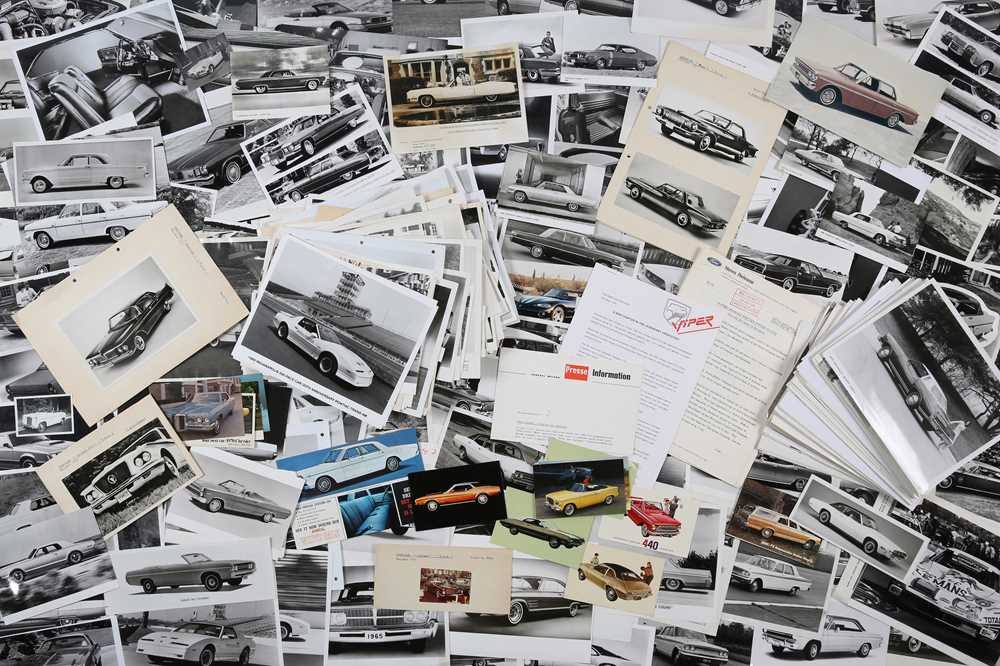 Lot 3 - Quantity of Photographs Depicting American Vehicles