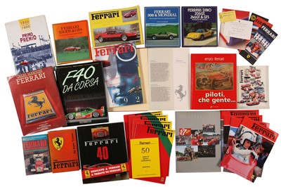 Lot 8 - Quantity of Ferrari Literature