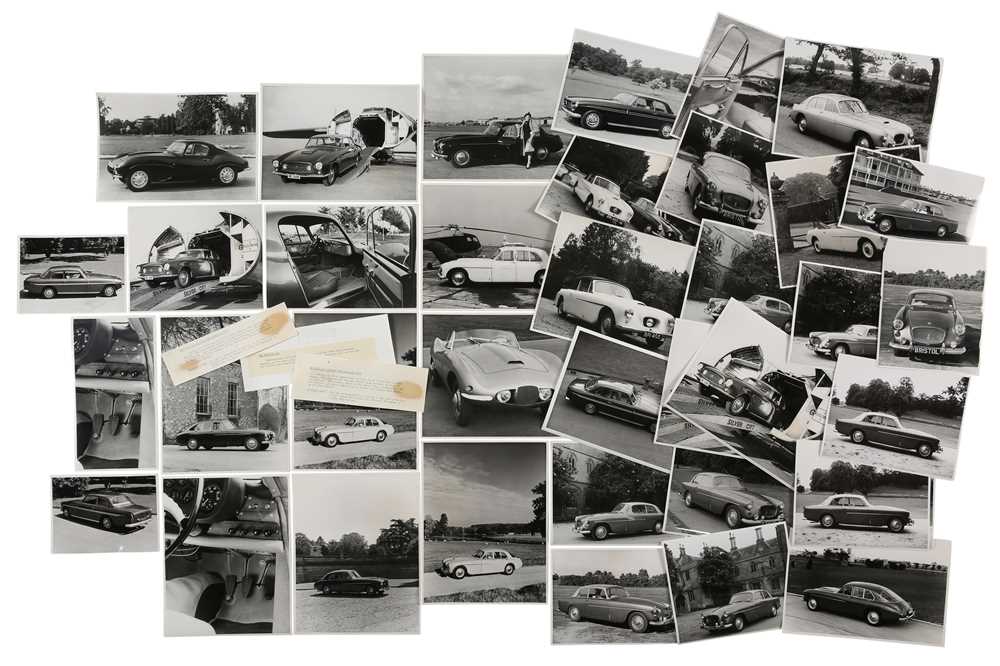Lot 13 - Quantity of Original Bristol Cars Press Photographs