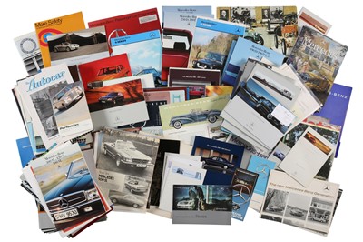 Lot 36 - Quantity of Mercedes-Benz Sales Brochures