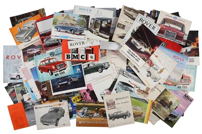 Lot 39 - Quantity of British Sales Brochures