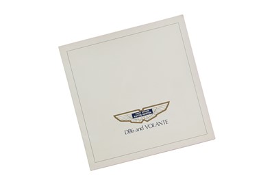 Lot 60 - Aston Martin DB6 Saloon and Volante Sales Brochure