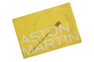 Lot 62 - Aston Martin DB4 Saloon Sales Brochure