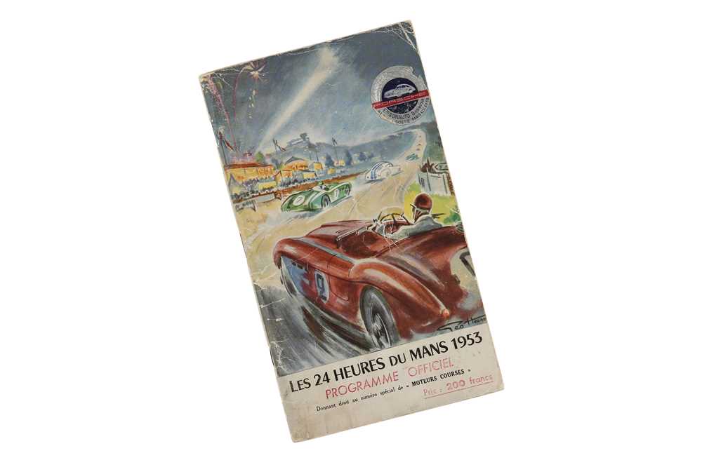 Lot 64 - Le Mans 1953 Souvenir Programme