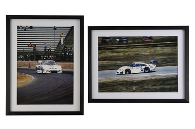 Lot 265 - Two Porsche 935 Framed and Glazed Photographs
