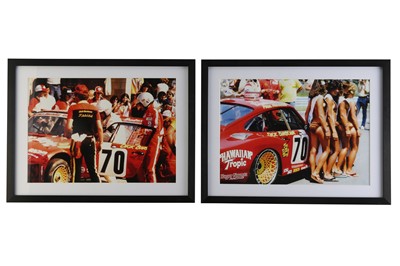 Lot 266 - Two Porsche 935 Framed and Glazed Photographs
