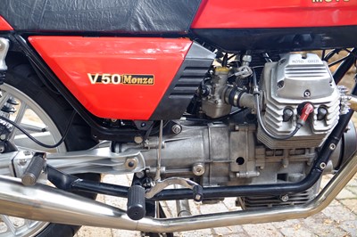 Lot 33 - 1981 Moto Guzzi V50 Monza