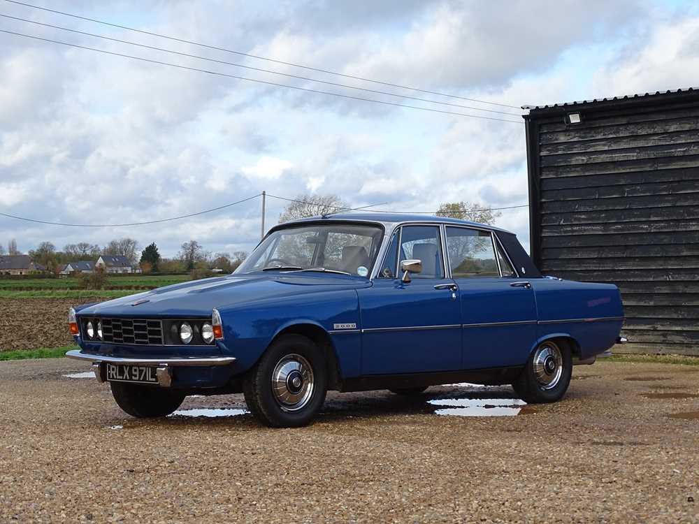 Lot 331 - 1973 Rover P6 2000 SC