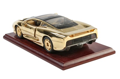 Lot 284 - Gold-Plated Jaguar XJ220 1:18 Scale Model