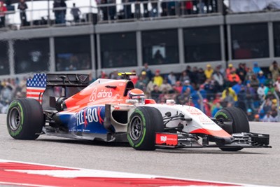 Lot 283 - Manor Marussia F1 Carbon Fibre Front Wing Section