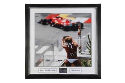 Lot 290 - Kimi Raikkonen Monaco Formula One Autograph Presentation