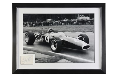 Lot 289 - Graham Hill Autograph Presentation (1929- 1975)