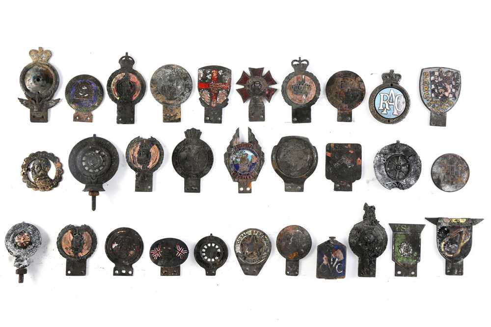 Lot 302 - Large Quantity of Motorcar Club Badges