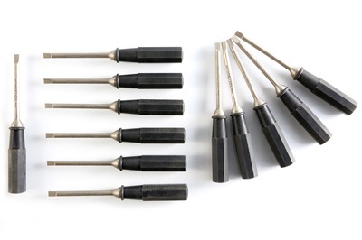 Lot 326 - Twelve British Britool Octagonal-Handled Screwdrivers