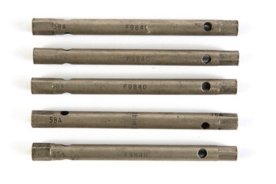 Lot 351 - Five Rolls-Royce/Bentley Box Spanners - F9840