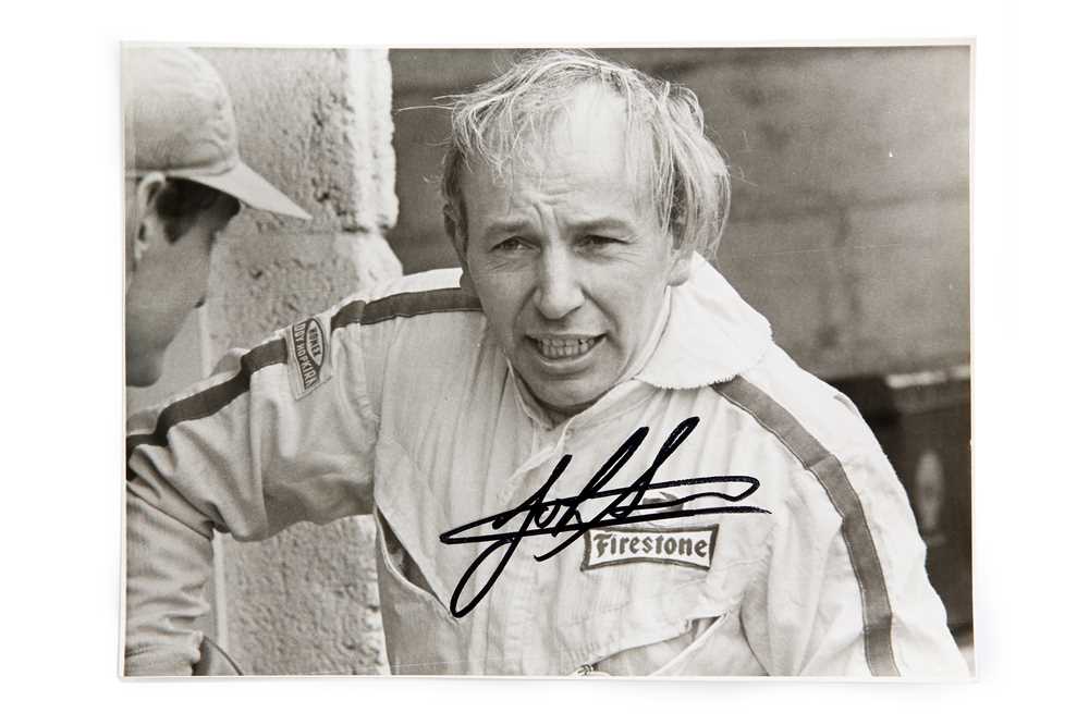 Lot 148 - John Surtees Hand-Signed Period Publicity Photograph