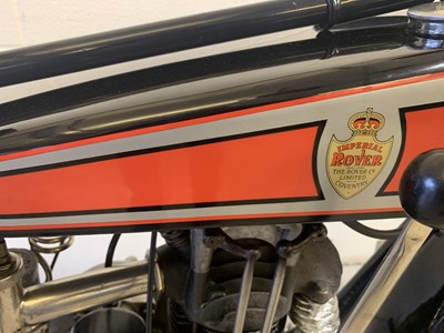 Lot 127 - 1925 Rover 350cc 2 3/4 hp