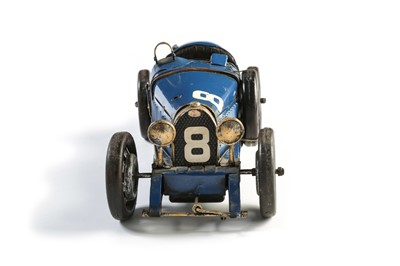 Lot 437 - A Metal Bugatti Type 35 Model Car