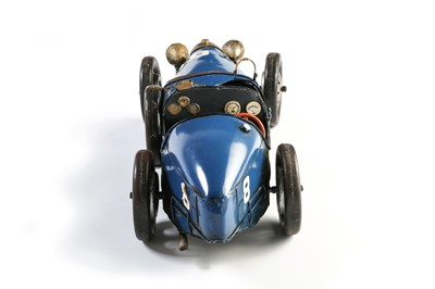 Lot 437 - A Metal Bugatti Type 35 Model Car