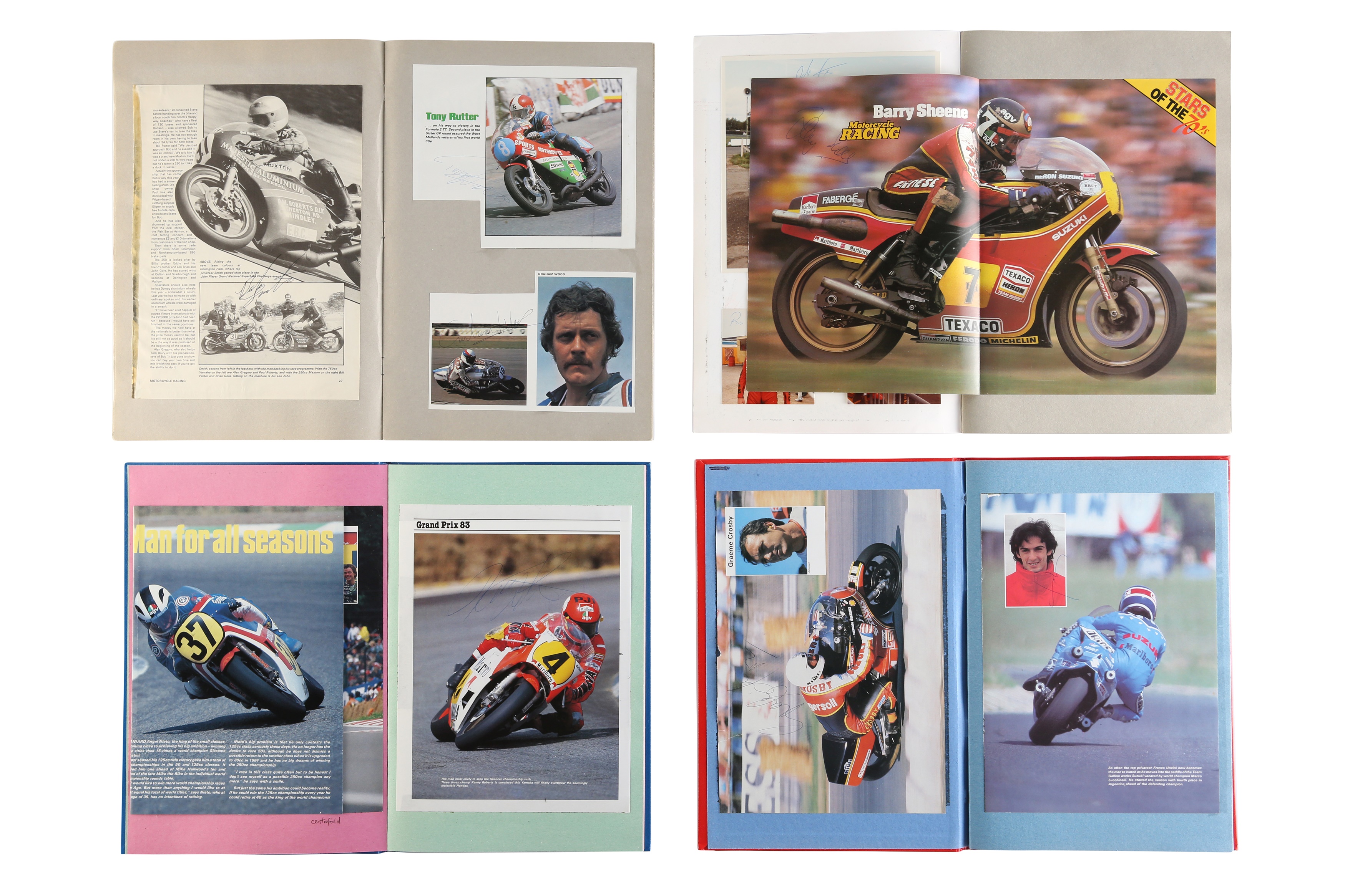 Lot 413 - A Large Collection of Motorcycle Racing