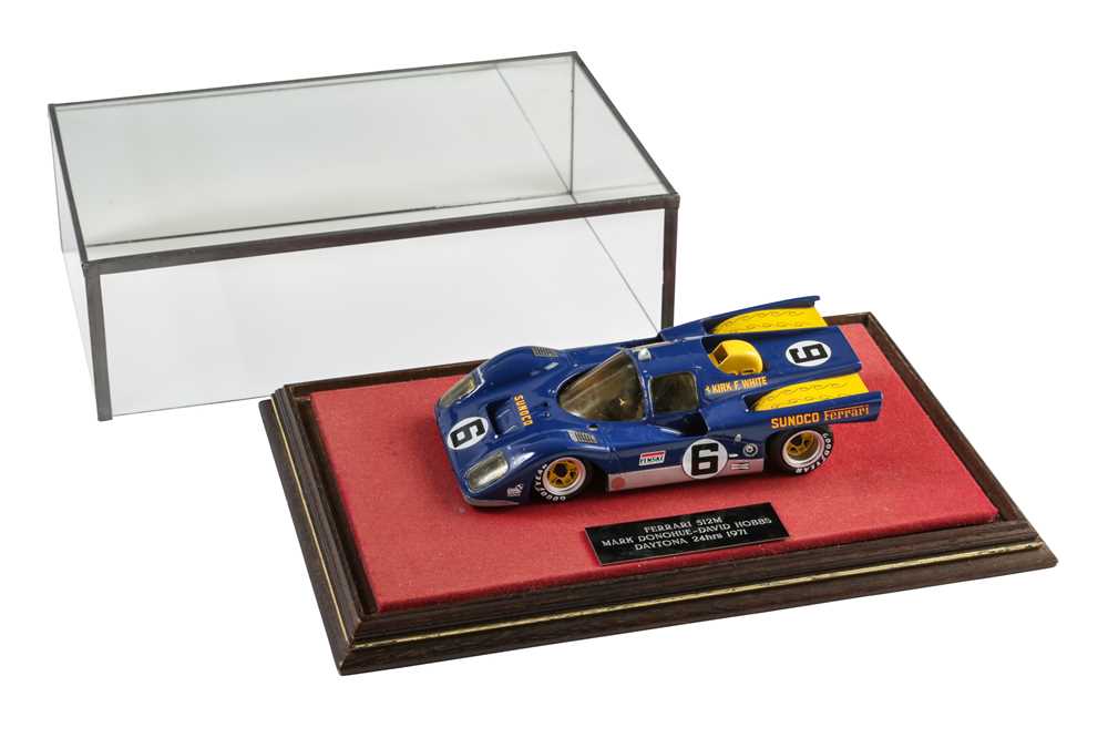 Lot 408 - Ferrari 512M - Mark Donahue and David Hobbs - 1:18 Scale Model