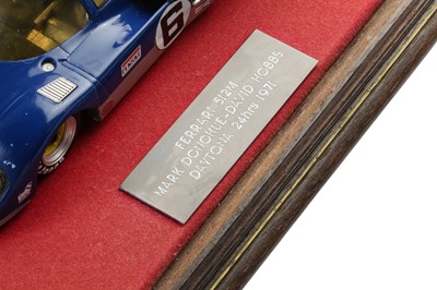 Lot 408 - Ferrari 512M - Mark Donahue and David Hobbs - 1:18 Scale Model