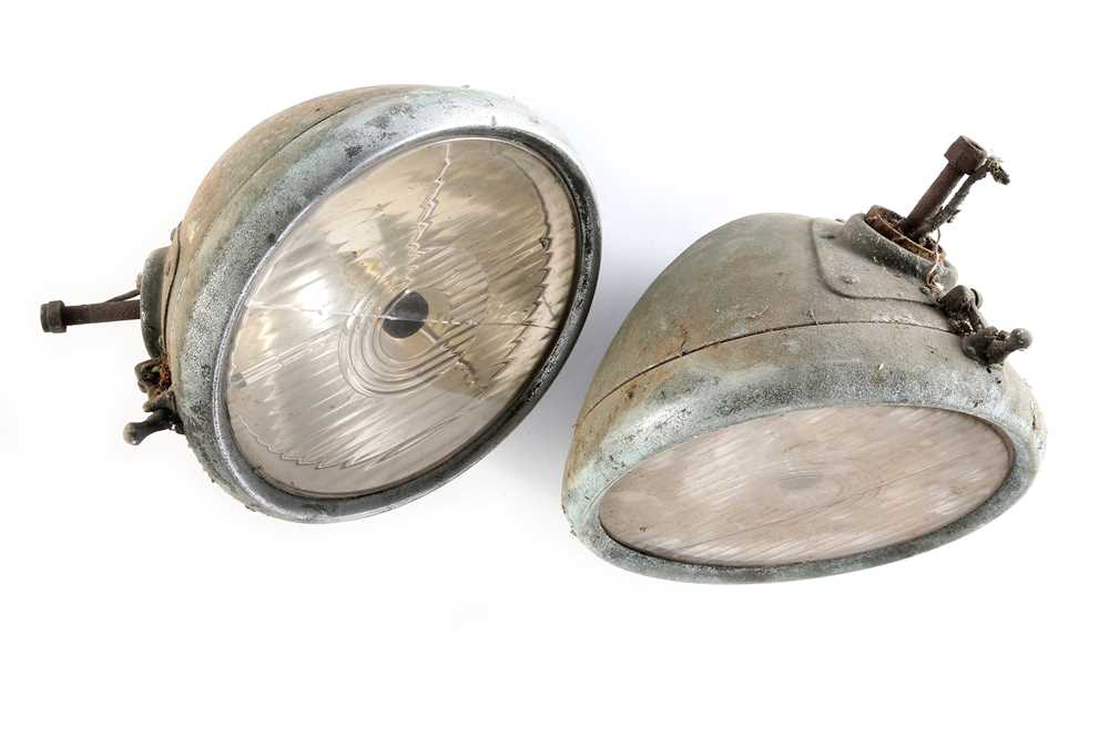 Lot 486 - A Pair of Lucas P100S Headlamps