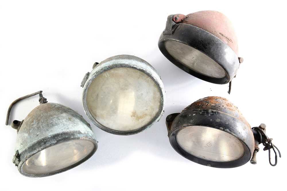 Lot 495 - Four CAV Electric Headlamps