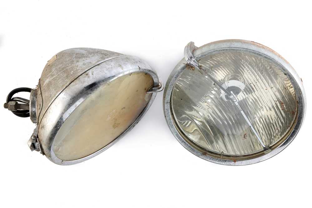 Lot 499 - A Pair of Lucas R100 Headlamps