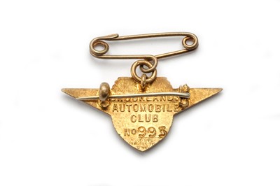 Lot 174 - 1938 BARC Brooklands Membership Lapel Badge