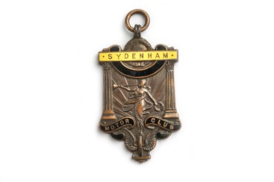 Lot 189 - A Boxed Sydenham Motor Club Bronze Award Medallion, Dated 1932