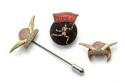 Lot 199 - Three Early Shell Oil Badges