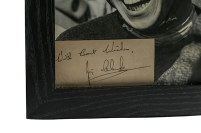 Lot 101 - A Rare Jim Clark Period Publicity Photograph and Autograph