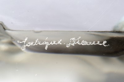 Lot 543 - A 'Sanglier' Wild Boar Glass Accessory Mascot by Rene Lalique