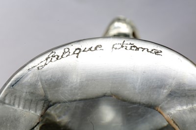 Lot 545 - Coq Nain Cockerel Glass Accessory Mascot by Rene Lalique