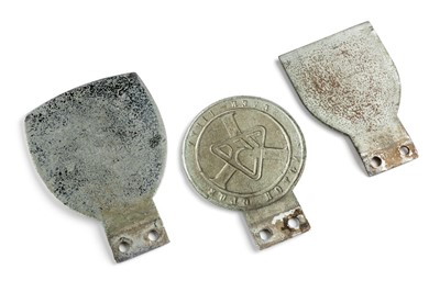 Lot 566 - Three Car Badges