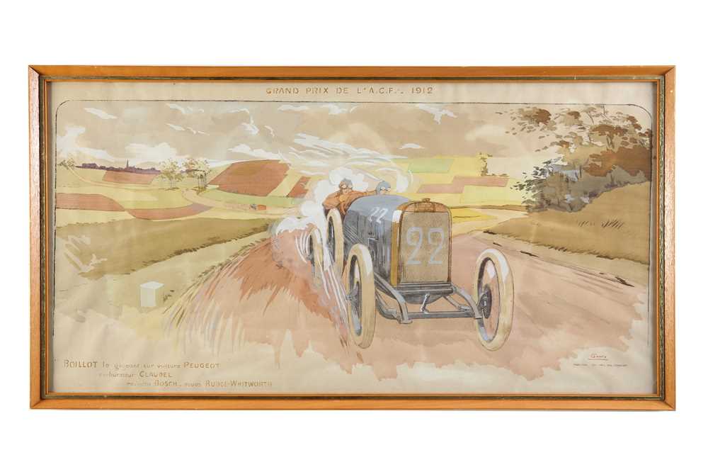 Lot 569 - Grand Prix De L'ACF 1912 by Gamy