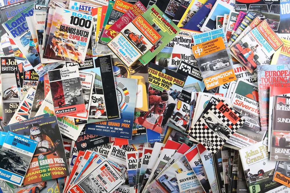 Lot 576 - A Large Collection of Motor Racing