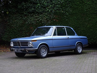 Lot 347 - 1972 BMW 2002 Tii