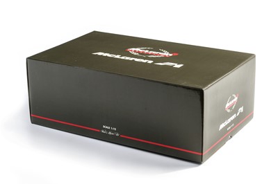 Lot 584 - McLaren F1 - 1/12 Minichamps Model - Special 'Speckled Blue' Edition