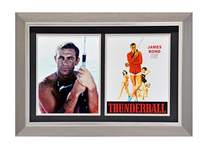 Lot 80 - Sean Connery as James Bond in 'Thunderball' Signed Photograph / Autograph Presentation