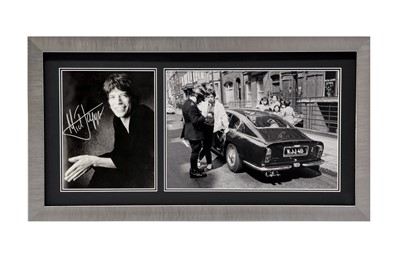 Lot 87 - Mick Jagger, the Aston Martin DB6 and the Police Officer Autograph Presentation
