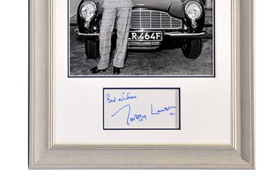 Lot 93 - Twiggy Lawson and the Aston Martin DB6 Autograph Presentation