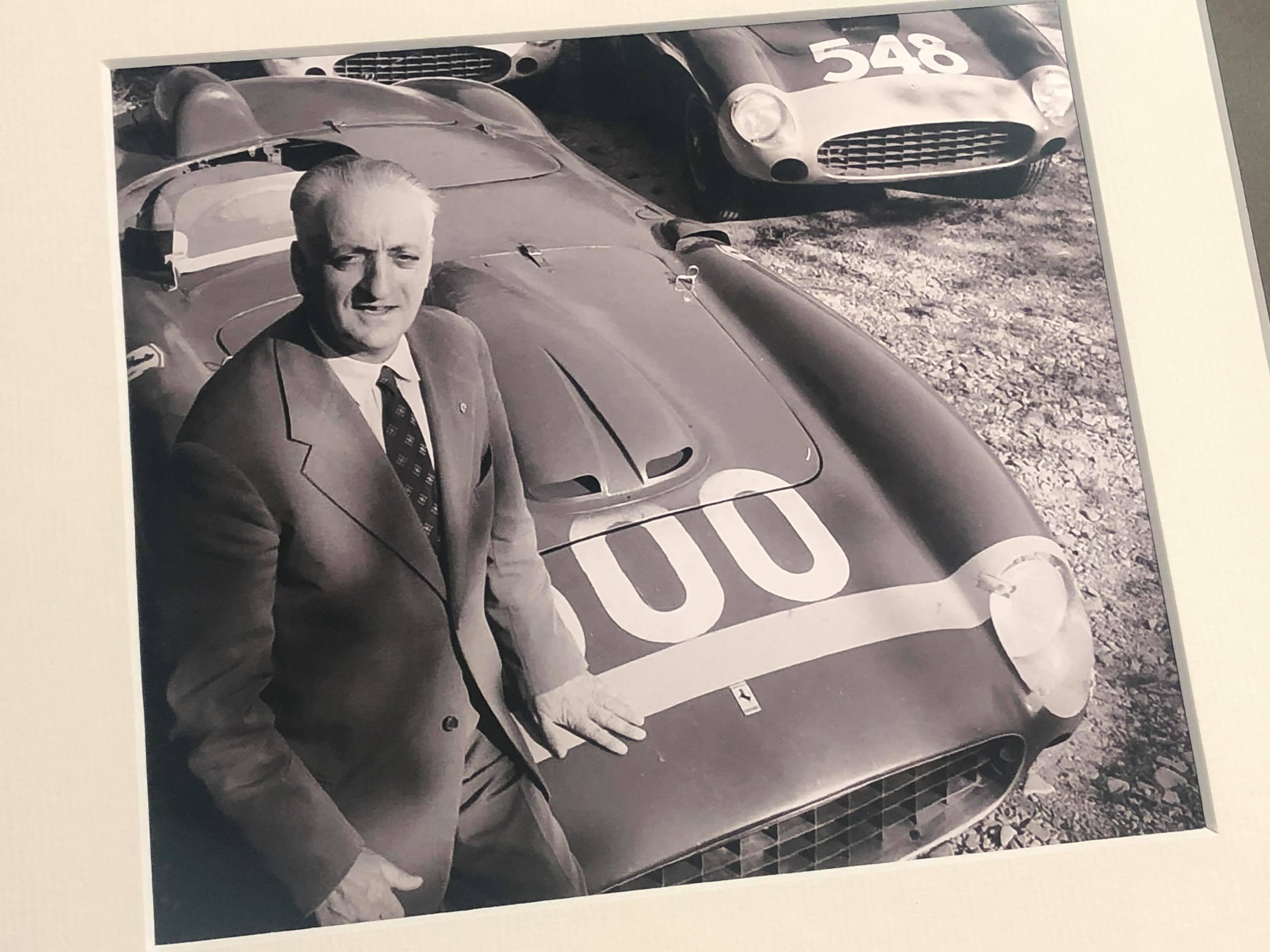 Lot 94 Enzo Ferrari Autograph Presentation (1898